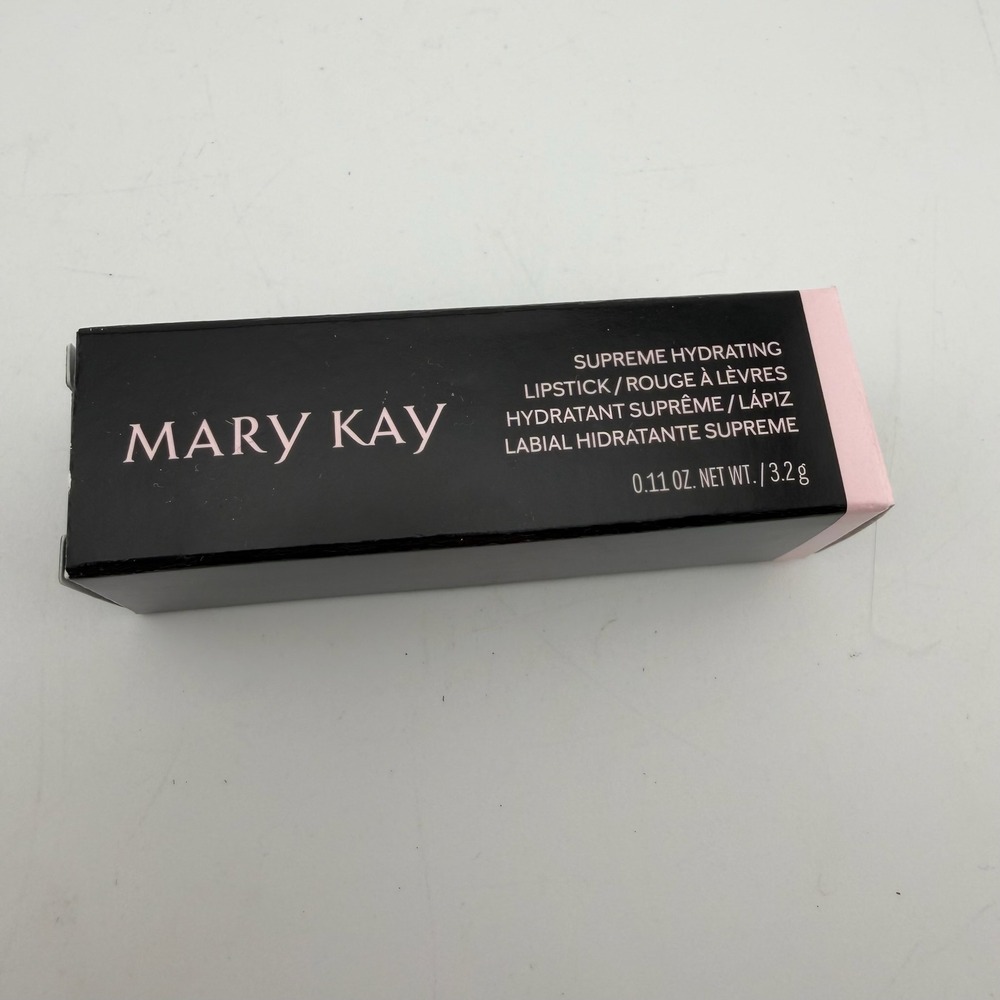 Mary Kay Supreme Hydrating Lipstick 0.11oz Natural NIB Pink Hydrating